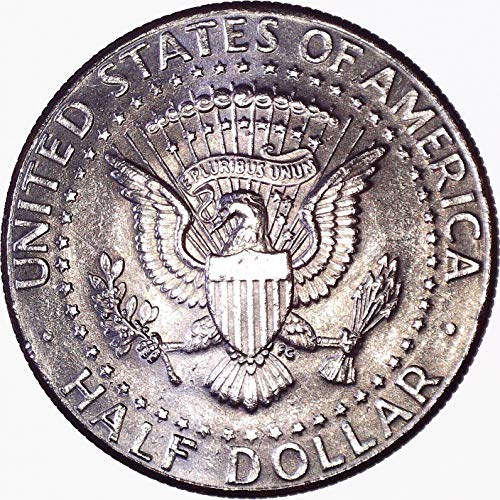 2001 D Кенеди Полдоллара 50 цента На Около необращенном формата на